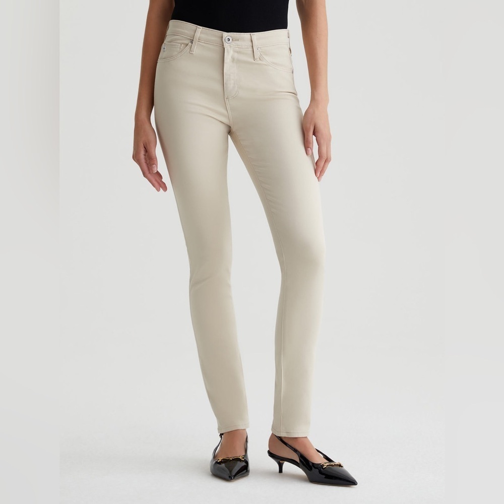 AG Adriano Goldschmied Prima CIGARETTE LEG Cream Froth Jeans
